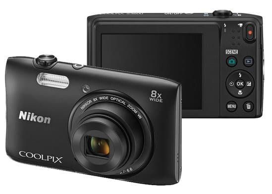Nikon Digitalni Fotoaparat Coolpix S3600 Crni