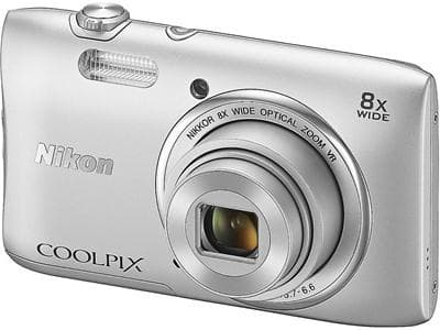 Nikon Digitalni Fotoaparat Coolpix S3600 Sivi