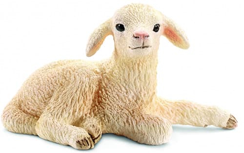 Schleich Domaće životinje - Jagnje, leži 13745