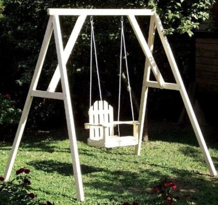 Dečija ljuljaška Tara sa nosačem natur