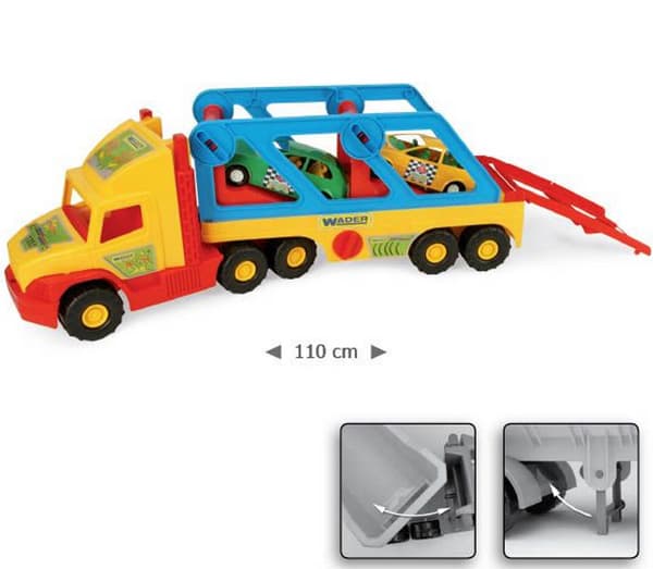 Dečija igračka kamion sa autićima Wader 36640