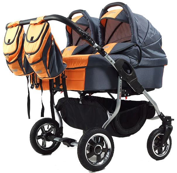 Tako Kolica za blizance Jumper Duo 2u1 Set 05