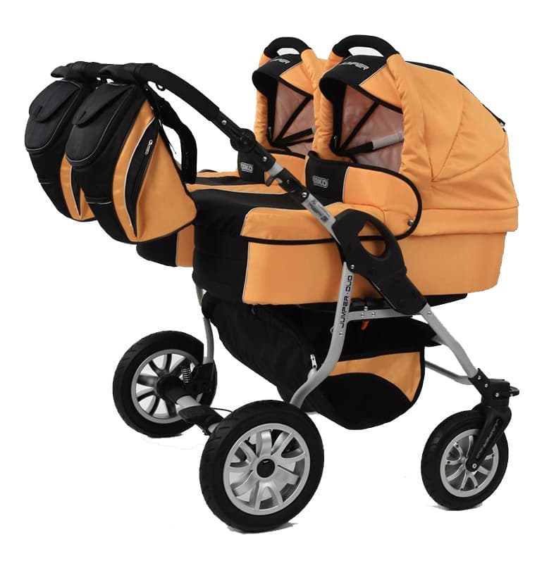 Tako Kolica za blizance Jumper Duo 2u1 Set 07