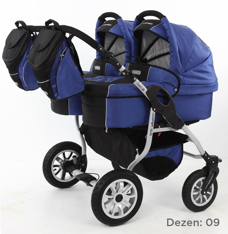 Tako Kolica za blizance Jumper Duo 2u1 Set 09