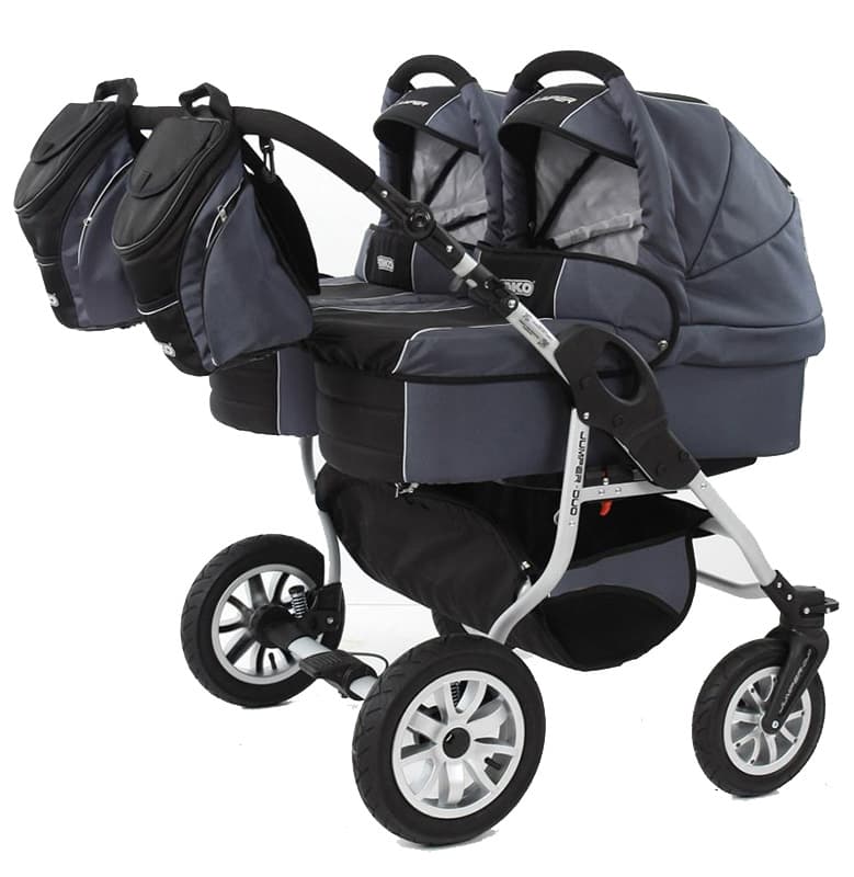 Tako Kolica za blizance Jumper Duo 2u1 Set 10