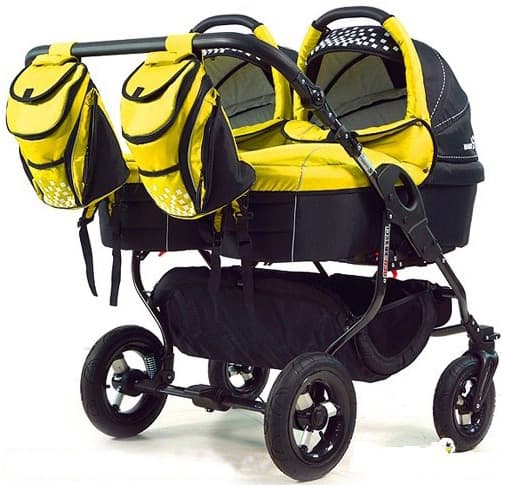 Tako Kolica za blizance Jumper Duo 3u1 Set 01