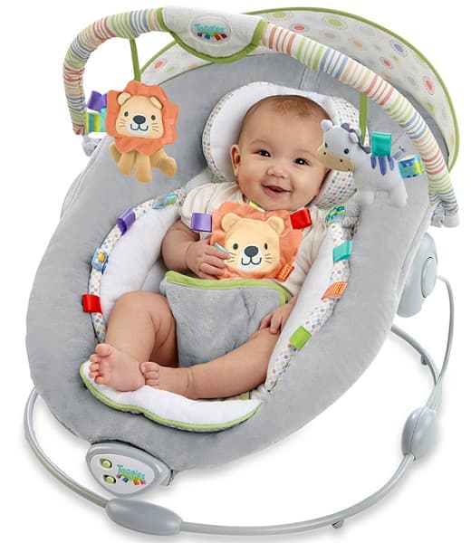 Taggies by Bright Starts Bebi ležaljka sa melodijama i vibracijom Snuggle Spots