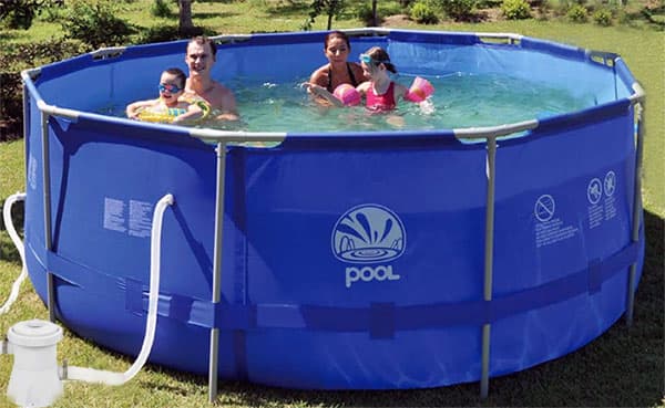 Bazen Sa Čeličnom Konstrukcijom 360 x 122 cm At Garden (26-365/26-380)