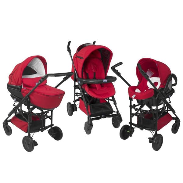 Chicco 3u1 Set Kolica Trio Living Smart Red 04079261700000