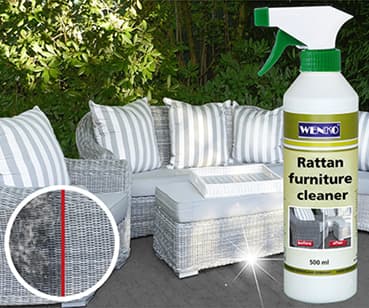 Sredstvo za čišćenje baštenskih garnitura od drveta i ratana