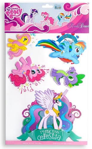 Zidna dekoracija 3D Stiker My Little Pony 12SW01MP