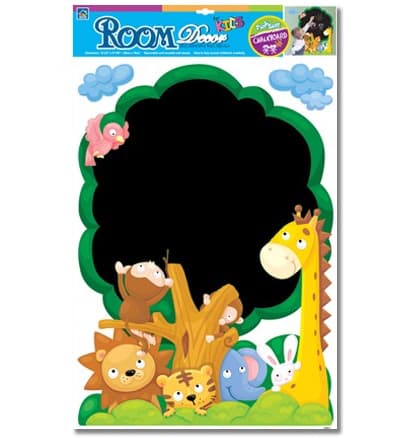 Zidna dekoracija Stiker sa prostorom za crtanje Animals 12SW04BA