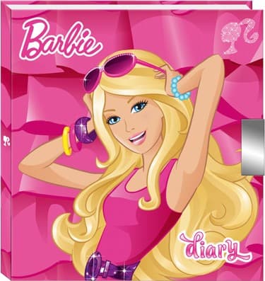Dnevnik sa ključićem Barbie glitter 15DNE901BR