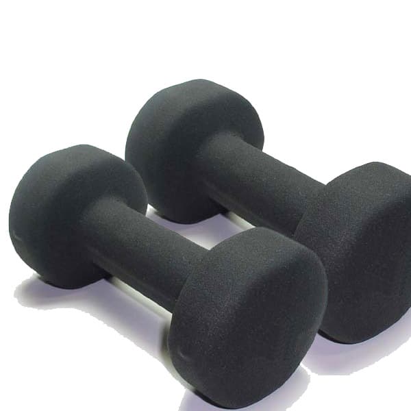 Jednoručni PVC tegovi bućice 2x1,5kg