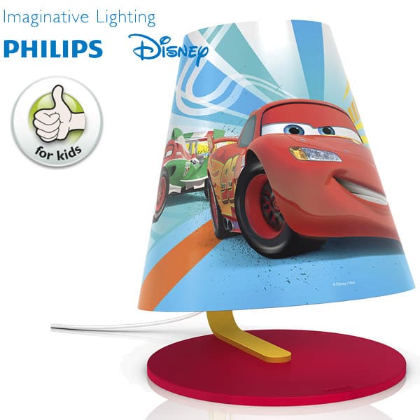 Stona LED lampa Philips Disney Cars 71764/32/16