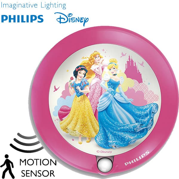 Lampa noćno svetlo sa senzorom pokreta Philips Disney Princess 71765/28/16