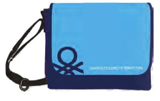 Benetton Školska torba Basic blue 504382