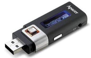 Apacer AU240 MP3 player - 1 GB