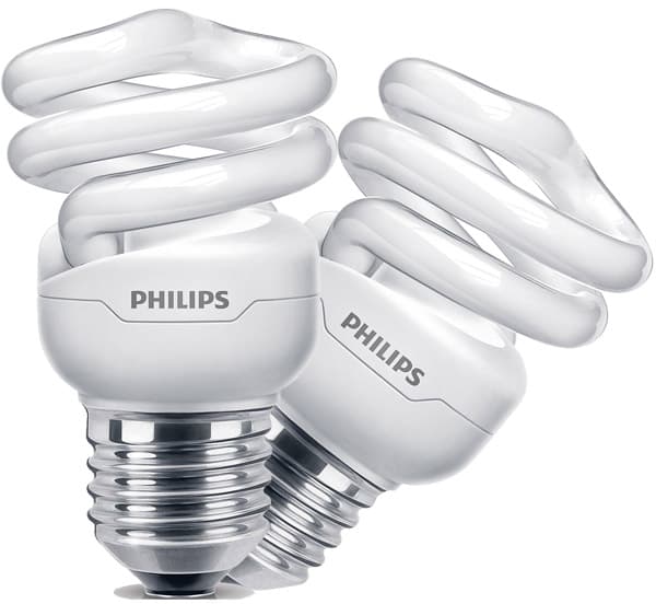 Štedljiva sijalica Philips Tornado T2 8W E27 WW PS165 2kom.