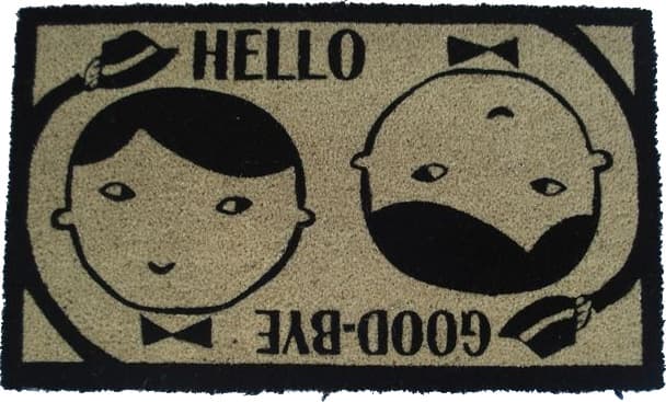 Otirač 43 x 73 cm Hello-Goodbye