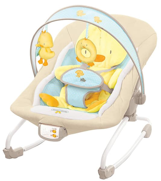 Comfort n Harmony by Bright Starts Ležaljka sa melodijama i vibracijom Snuggle Duckling