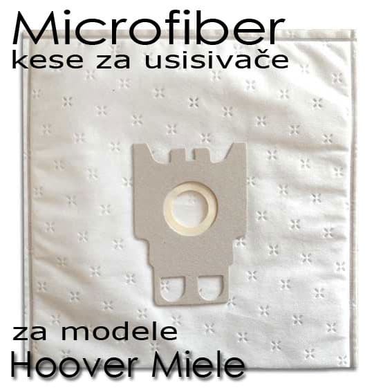 Microfiber kese za usisivače Hoover Miele, 6 komada