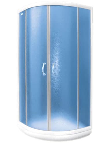 Tuš kabina Korra K PTK K-608B R-80 Bela Obskurno