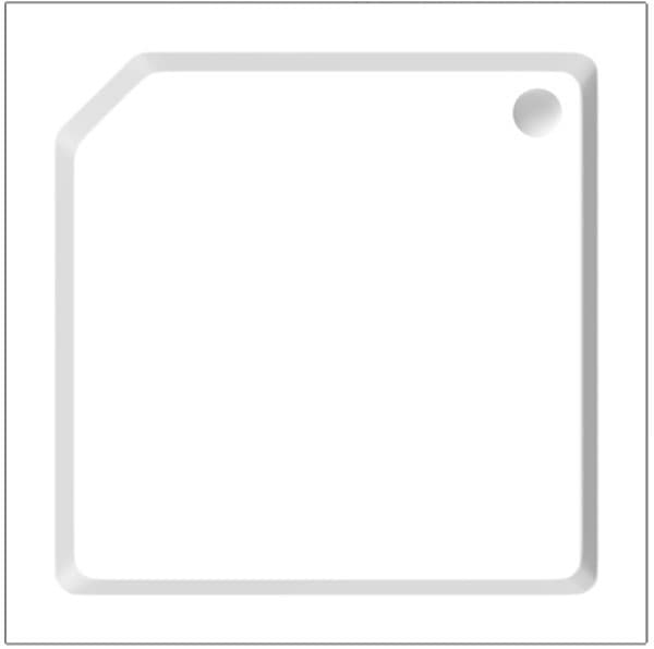 Kada za tuš kabinu Leo 80x80 LUX