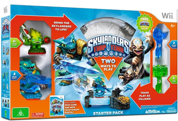 Skylanders Trap Team Starter Pack Nintendo Wii 87039EG