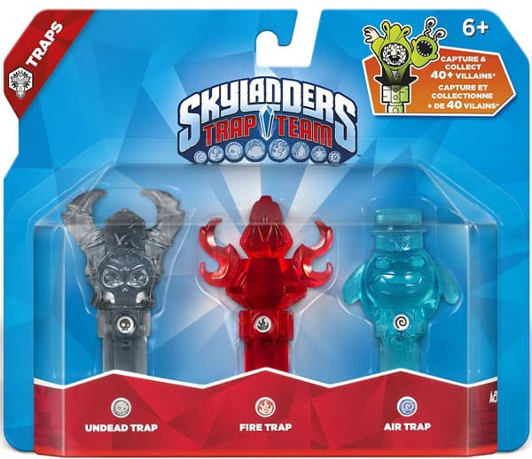 Skylanders Trap Team Tri Zamke - Triple Trap Pack Air Jughead + Undead Skulll + Fire Torch 87277EU