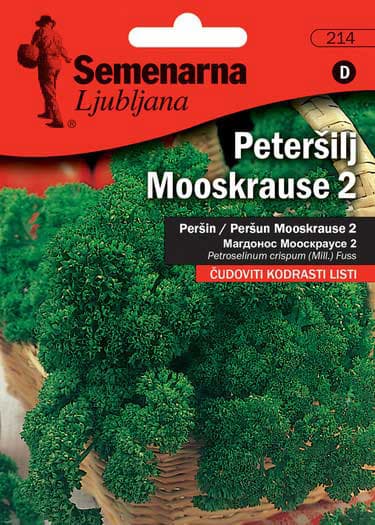 Seme za Peršun - francuski kovrdžavi - 10 kesica Petroselinum crispum (Mill) Nym. 214