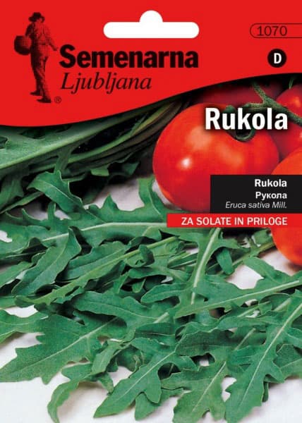 Seme za začinsko bilje 5 kesica -  Rukola - Diplotaxis tenuifolia Semenarna 1070
