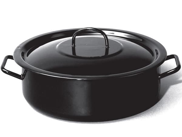 Metalac Masiv Plitka šerpa sa poklopcem 32cm 8L 32468