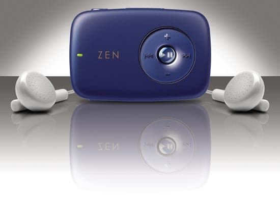 Creative Zen Stone 1 GB sa integrisanim zvučnikom - blue