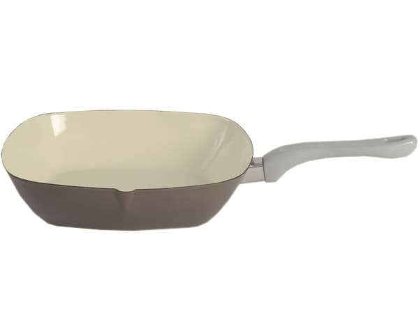 Metalac Mažestik četvrtasti tiganj 26cm sivi 147305