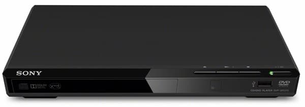 DVD Player Sony DVPSR370B DivX MP3 USB UltraSlim