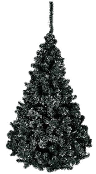 Crna Novogodišnja Jelka - Black Harmony - 220 cm