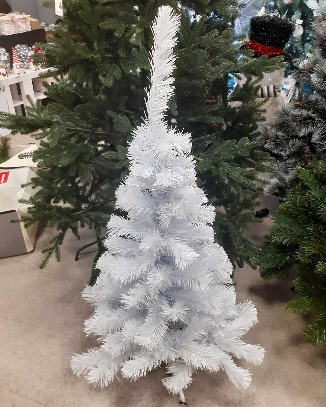 Bela Novogodišnja Jelka Garibaldi 100 cm