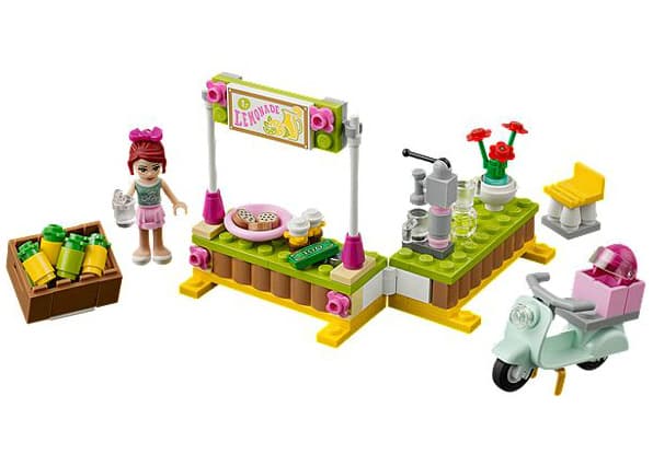 LEGO® FRIENDS kocke Mia - Štand sa limunadom LE41027