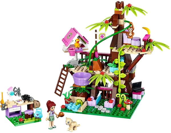 LEGO® FRIENDS kocke Mia - Vetrinarska stanica u džungli LE41059