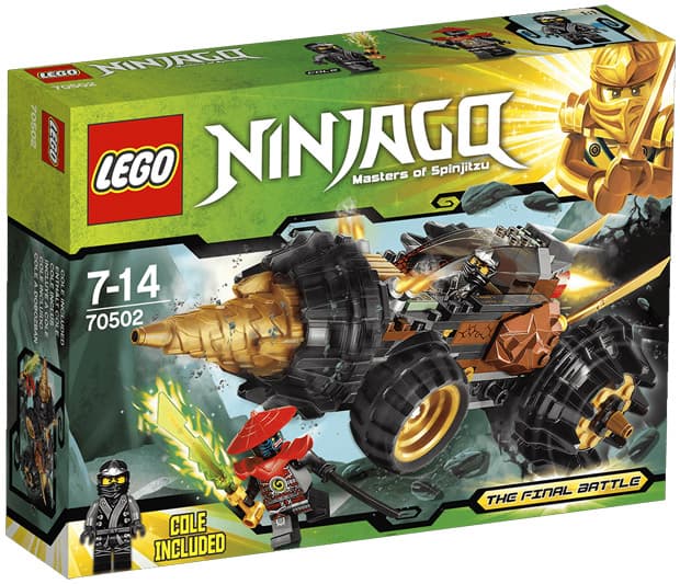 LEGO® NINJAGO kocke Coles Earth Driller LE70502