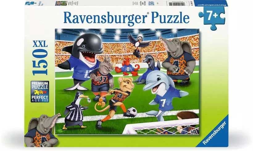 Puzzle slagalice za decu 150XXL delova Neobična fudbalska utakmica Ravensburger 12004135