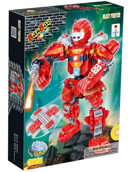BanBao kockice Robot Simba 6315