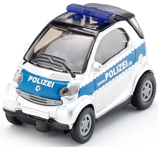 Siku Autić Smart forTwo Policija 1302
