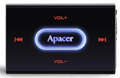 Apacer AU120 - mp3 player - 4 GB