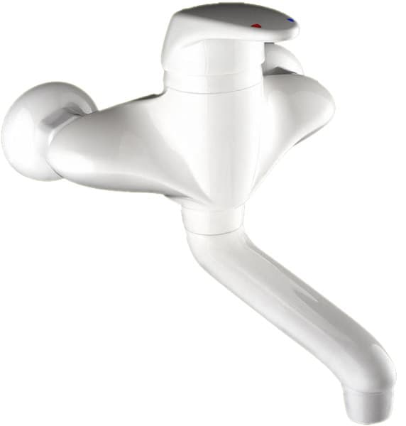 Zidna jednoručna baterija za sudoperu ili lavabo Eco® Vanilla 193007