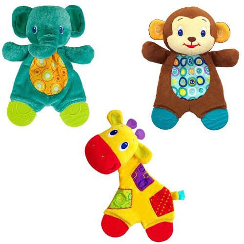 Bright Starts Igračka - glodalica za bebe - Zagrli i gricni