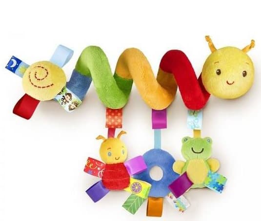 Taggies by Bright Starts Igračka za bebe Spirala sa drugarima