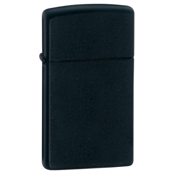 Zippo upaljač Black Matte Slim 1618 5329