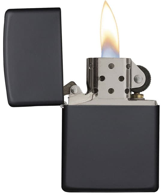 Zippo upaljač Classic Matte Black 218